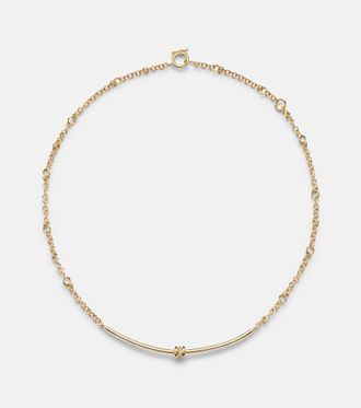 Spinelli Kilcollin Collar Gravity Arc de oro de 18 ct con diamantes