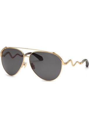 Roberto Cavalli Womens SRC090M650300 SRC090M 65 0300 Sunglasses - Rose Gold - One Size
