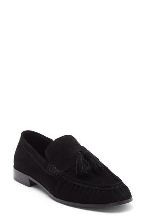 Jeffrey Campbell Articulate Kiltie Loafer in Black Suede at Nordstrom, Size 9.5