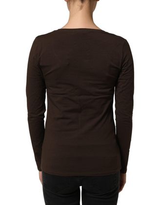 Massimo Rebecchi Long Sleeves Round Neck Womens Top