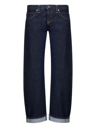 Khaite Karo Low-Rise Curved Jeans