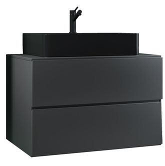 ebuy24 2pcs Lavabo De Lavabo Lendas S Bl 52x80x52 - Vcm
