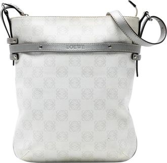 Loewe Pre-owned Convertible Shoulder Bag - Dames - Vintage Schoudertas - Wit - ONE Size - Vintage