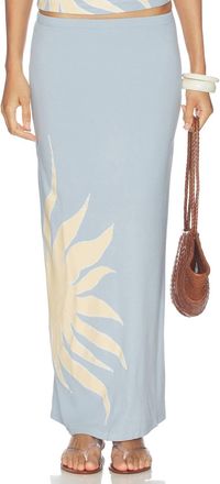 Never Fully Dressed Sol Dorris Skirt In Ice Blue