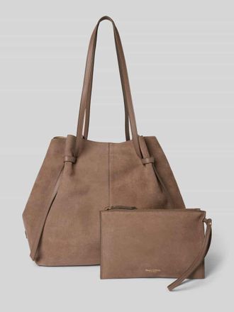 Marc O'Polo Shopper aus echtem Kalbsleder in Hellbraun, Gr&ouml;&szlig;e 1