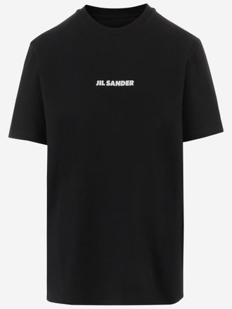 Jil Sander Black Logo T-Shirt