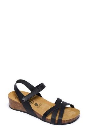 Plakton Lane Sandal in Vaquetilla Negro at Nordstrom Rack, Size 10Us / 41Eu