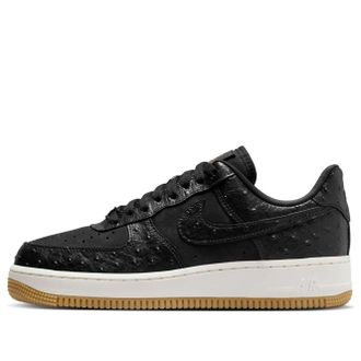 Nike (WMNS) Nike Air Force 1 07 LX Black Ostrich DZ2708-002