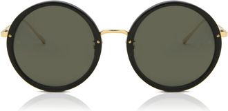 Linda Farrow LFLC239 C11 Mens Sunglasses Black Size 51