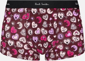 Paul Smith Mens Paul Smith Mens Boxer Trunk Hearts, Red - Size: 32/33/32