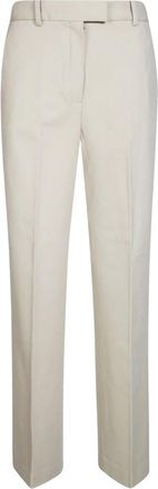 Circolo 1901 Pantalone Dritto - Dames - Straight fit broeken - Beige - XS - Broeken