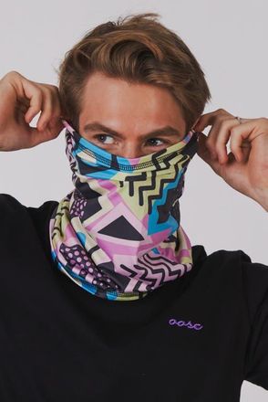 OOSC Neckwarmer - Saved By The Bell Print in Geometric at Nordstrom
