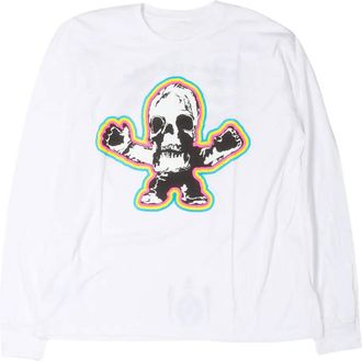 Chrome Hearts T-shirt FOTI a maniche lunghe - Bianco