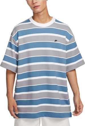 Nike Sportswear French Terry T-Shirt Asia Sizing Aegean Storm White HJ6781-429