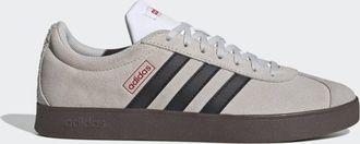 adidas Mens VL Court 2.0 Shoes - Grey Leather - Size UK 10.5