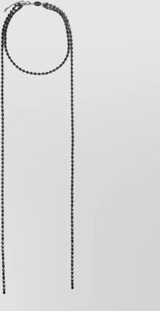 Dsquared2 metal finish necklace stones adjustable chain