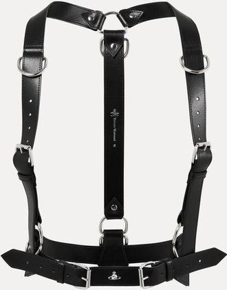Vivienne Westwood Equestrian Harness Leather Black S Unisex
