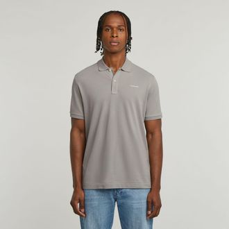 G-Star Oluv Slim Polo - Beige - Heren