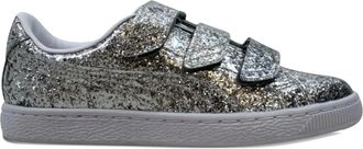 Puma Sneakers Basket Starp Glitter - Argento