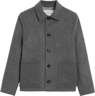 Ami Giacca Hjk844 - - Jackets - Uomo - Grigio - L