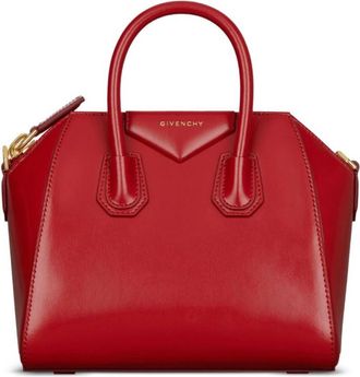 Givenchy Red Antigona Mini Satchel