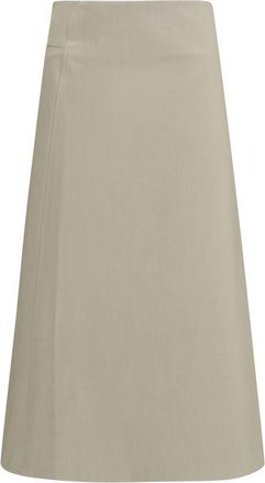 Rier Bicolor Cotton Womens Skirt