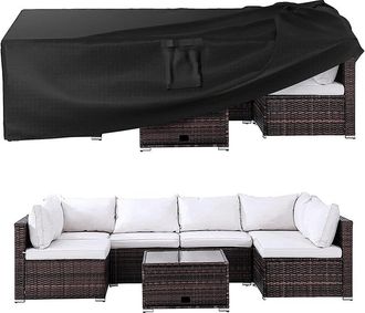 OEM Funda Para Mesa De Jard&iacute;n, Funda De Tela Oxford 420d Para Muebles De Jard&iacute;n, Impermeable, A Prueba De Polvo Y Resistente A Los Rayos Uv, Funda Para Mu