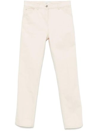 Toteme Low waist skinny jeans - Beige