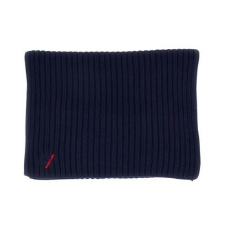 Afterlabel Bufanda con logotipo bordado - Accessories - Hombre - Azul - ONE SIZE