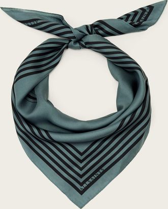 AllSaints Silk Gothic AllSaints Silk Scarf, Size: One Size