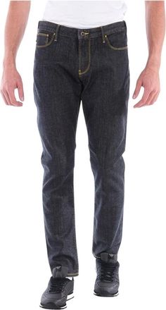 Armani Jeans Jeans - Heren - Slim Fit Jeans - Zwart - W31 - Katoen - Jeans