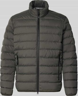 Marc O'Polo Regular Fit Steppjacke aus wasserabweisendem Material in Khaki, Größe XXL