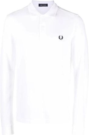 Fred Perry Hombre, Camisetas, Blanco, Talla: M