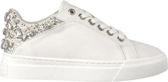 Alma En Pena Sneakers juweel details - Dames - Sneakers - Wit - 37 EU - Schoenen