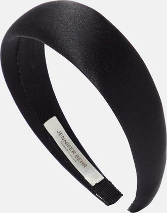 Jennifer Behr Kate silk-blend headband