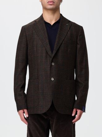 Santaniello Blazer monopetto in pura lana vergine Super 110s