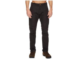 Fj&auml;llr&auml;ven Sormland Tapered Trousers Mens Casual Pants Dark Grey : 56 (US Mens 38-39) R, Cotton/Polyester