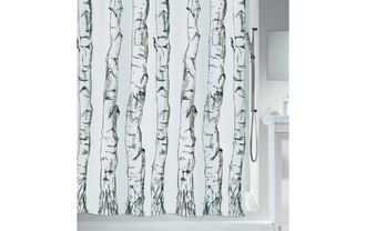 Spirella Duschvorhang »Wood 180 x 180 cm/200 cm« Breite 180 cm