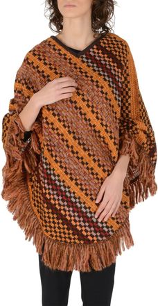 Missoni Multicolor Patterned Poncho