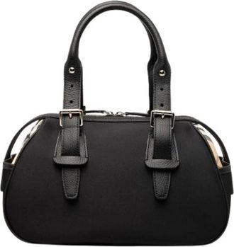 Burberry Borsa Vintage Pre-owned in Nylon - - Pre-owned - Donna - Nero - ONE SIZE