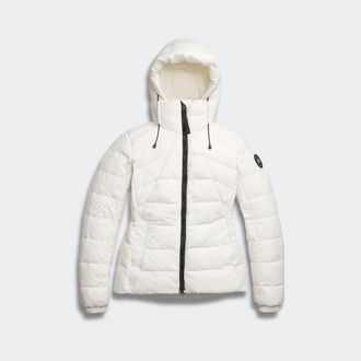 Canada Goose Abbott Hoodie Black Disc (Women, Northstar White, XL)