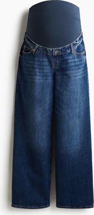 H&M MAMA Wide Jeans - Blue