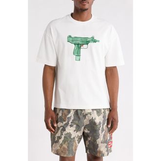 Criminal Damage Water Gun T-Shirt in Off-White at Nordstrom, Size Xx-Large