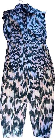 Maria Cher Womens Dabir Jumpsuit In Mix 1 Pink-Black