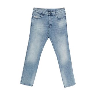 Diesel Rechte jeans - Heren - Jeans - Blauw - Maat: W33 Denim