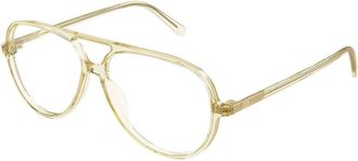 Valentino Glasses, female, Yellow, Size: 56 MM VLogo Eyeglasses