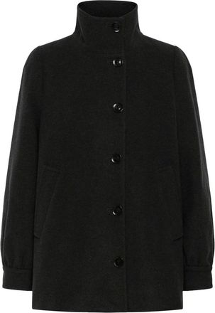 Part Two Jassen, Dames, Zwart, 2Xl, Wol, Cecilia PW Jas