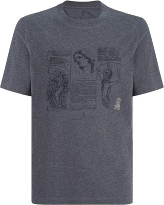 Brunello Cucinelli T-Shirt With Print