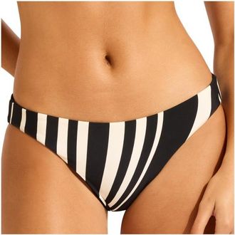 Seafolly Coastline Reversible Hipster Pant Bikini-Bottom f&uuml;r Damen | orange