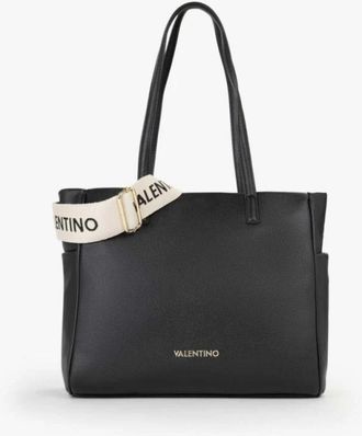 Mario Valentino Doris Re - Dames - Shoppers - Zwart - ONE Size - Leer - Tassen